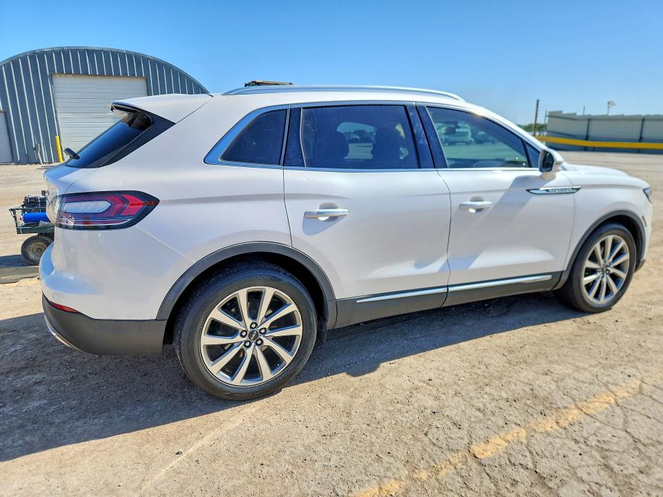 2019 Lincoln Nautilus VIN 2LMPJ8K90KBL39669 COPART salvage auction — HAIL, Ks - Cert Of Title-Salvage, sold $10,100 on 2026-07-08 (photo 3)