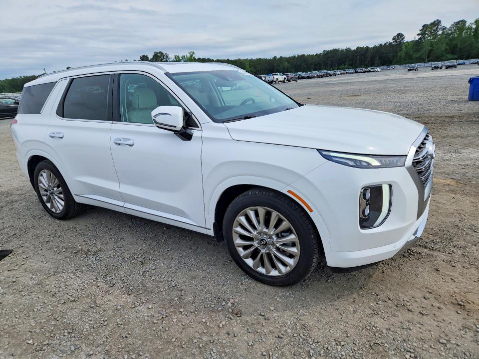 2020 Hyundai Palisade VIN KM8R5DHE5LU169438 COPART salvage auction — REAR END, Nc - Salvage Certificate Of Title, sold $13,800 on 2026-07-13 (photo 4)