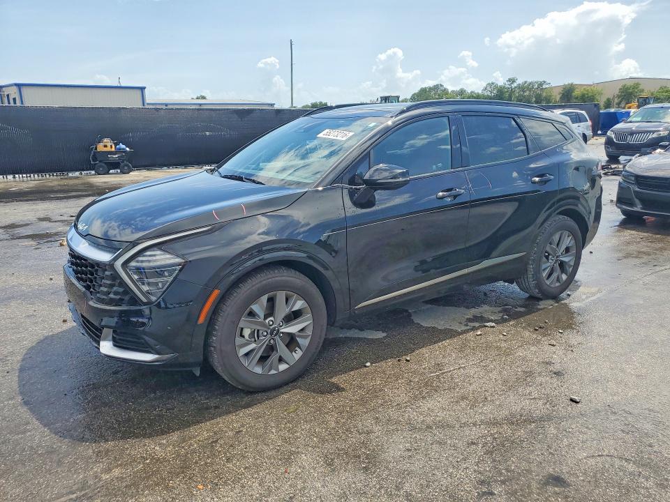 2025 Kia VIN 5XYK43DF3SG318379 COPART salvage auction — SIDE, Fl - Certificate Of Destruction, sold $9,400 on 2026-07-02 (photo 1)
