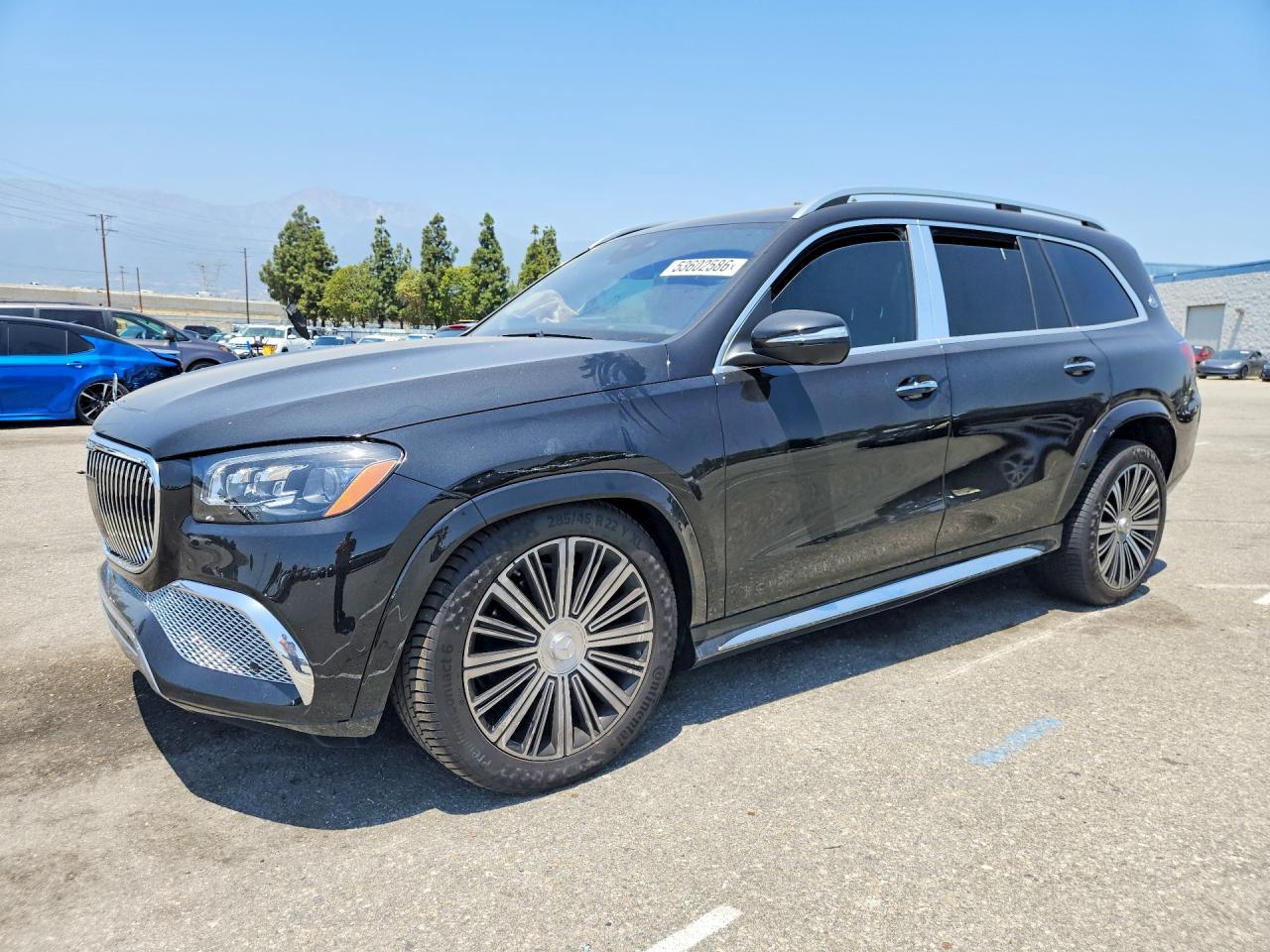 2023 Mercedes-Benz GLS-Class VIN 4JGFF8HB1PA985132 COPART salvage auction — Front End, CA - SALVAGE CERTIFICATE, sold $58,000 on 2026-06-30 (photo 1)