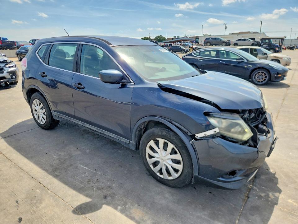 2016 Nissan VIN 5N1AT2MT1GC831927 COPART salvage auction — FRONT END, Tx - Salvage Vehicle Title, sold $1,400 on 2026-07-02 (photo 4)