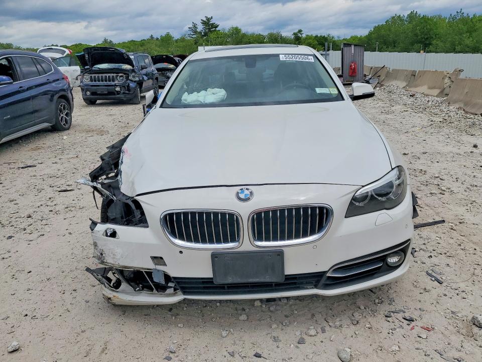 2016 BMW 5er VIN WBA5B3C52GG254736 COPART salvage auction — FRONT END, Ny - Mv-907A Salvage Certificate, sold $1,450 on 2026-07-15 (photo 5)