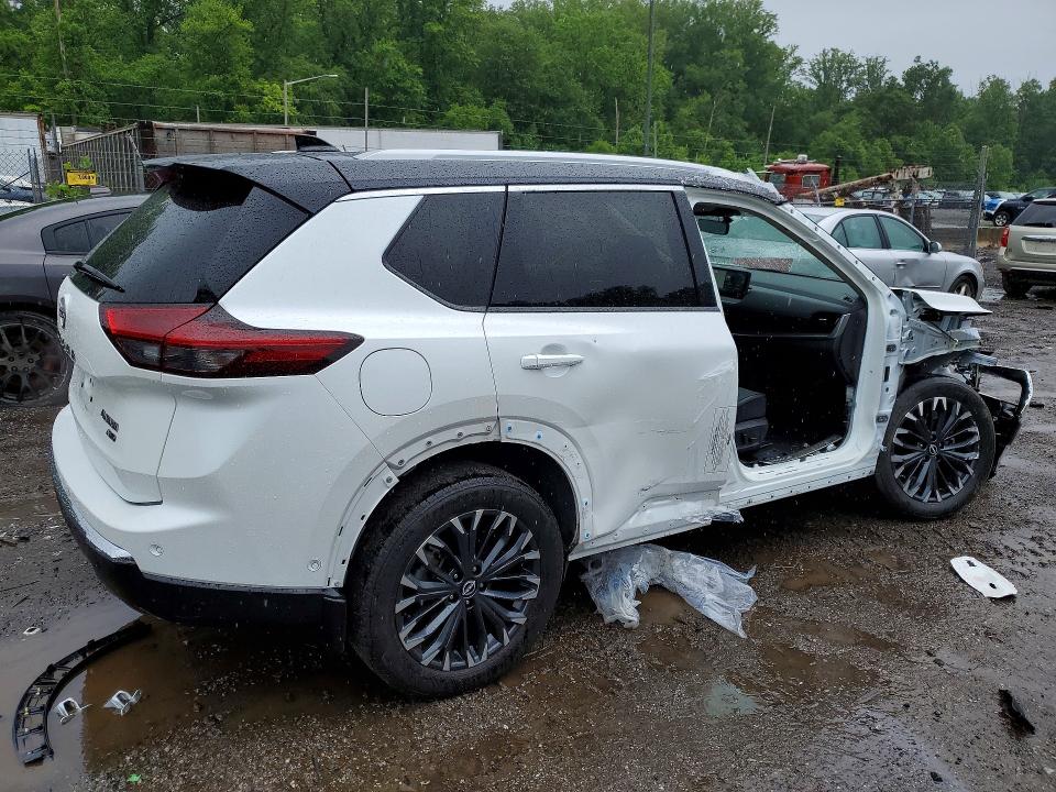 2024 Nissan Rogue VIN JN8BT3DD8RW251345 COPART salvage auction — FRONT END, MD - CERT OF SALVAGE > 75% DAMAGE, sold $4,850 on 2026-07-30 (photo 3)