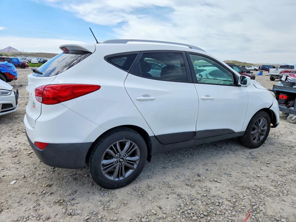 2015 Hyundai VIN KM8JU3AG2FU085409 COPART salvage auction — FRONT END, Ut - Salvage Certificate, sold $1,250 on 2026-07-24 (photo 3)