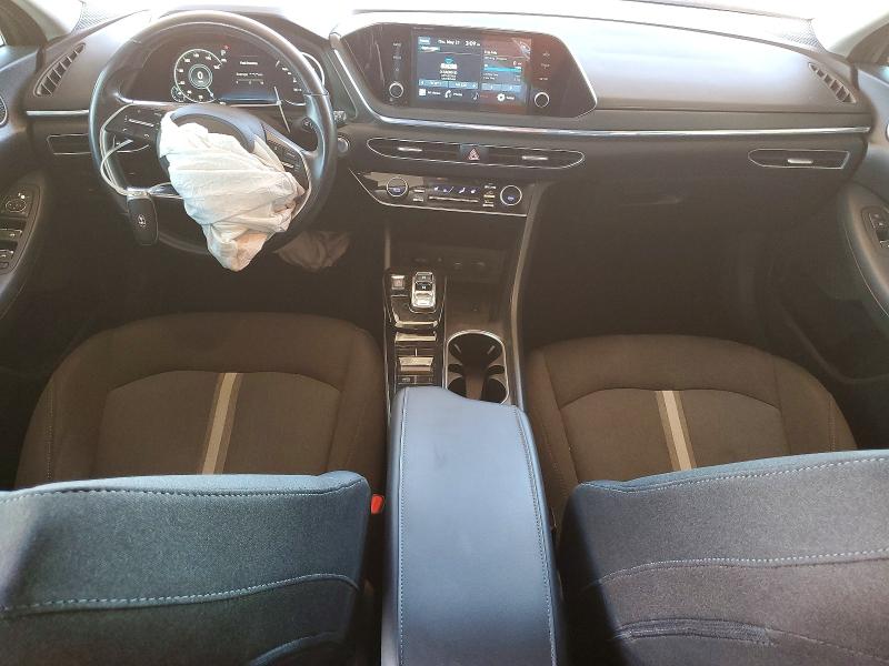 2020 Hyundai Sonata VIN 5NPEF4JA1LH022521 COPART salvage auction — FRONT END, Az - Cert Of Title - Salvage, sold $2,300 on 2026-07-09 (photo 8)