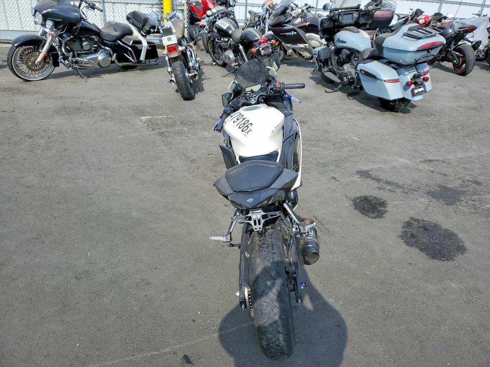 2024 Yamaha VIN MH3RH18Y6RK017260 COPART salvage auction — FRONT END, Ca - Salvage Certificate, sold $825 on 2026-07-23 (photo 4)
