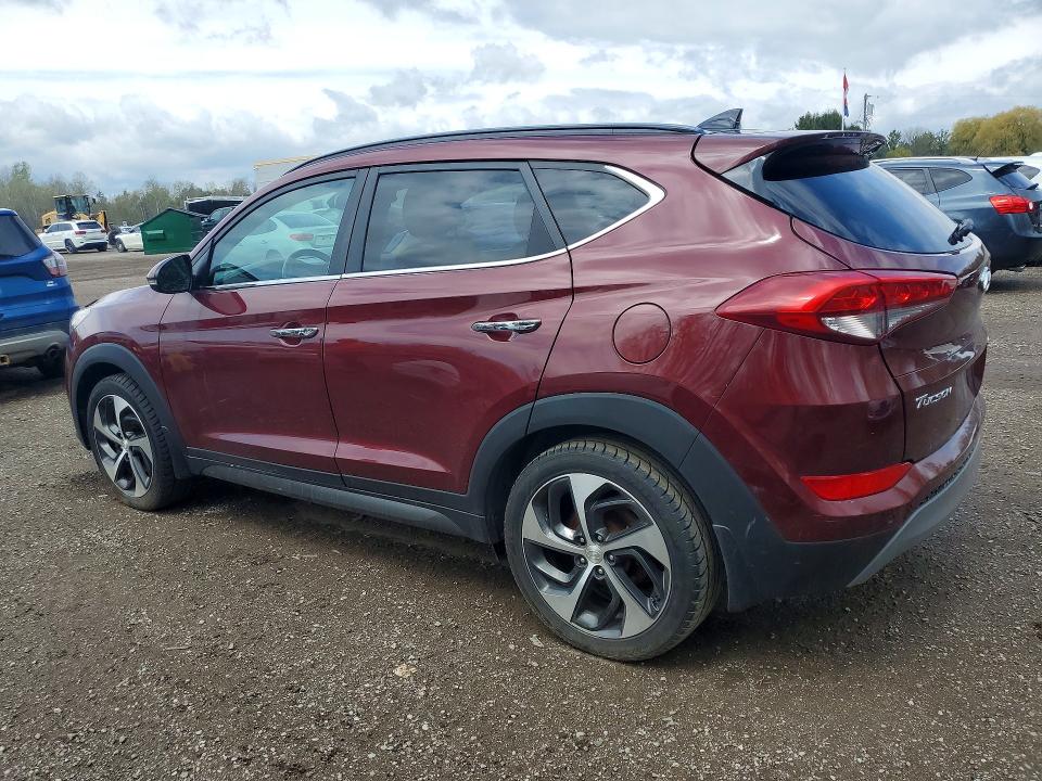 2016 Hyundai VIN KM8J3CA29GU104708 COPART salvage auction — REAR END, Salvage Title, sold $5,800 on 2026-07-14 (photo 2)