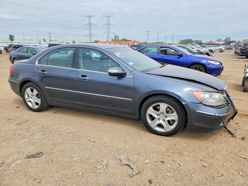 2007 Acura Rl VIN JH4KB16567C001477 COPART salvage auction — FRONT END, Il - Salvage Certificate, sold $475 on 2026-07-09 (photo 4)