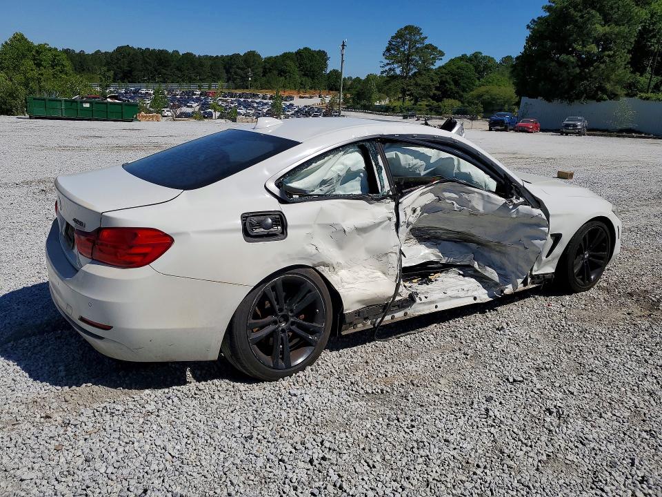 2015 BMW VIN WBA3N3C56FK232636 COPART salvage auction — MECHANICAL, Ga - Cert Of Title-Salvage, sold $750 on 2026-07-06 (photo 3)