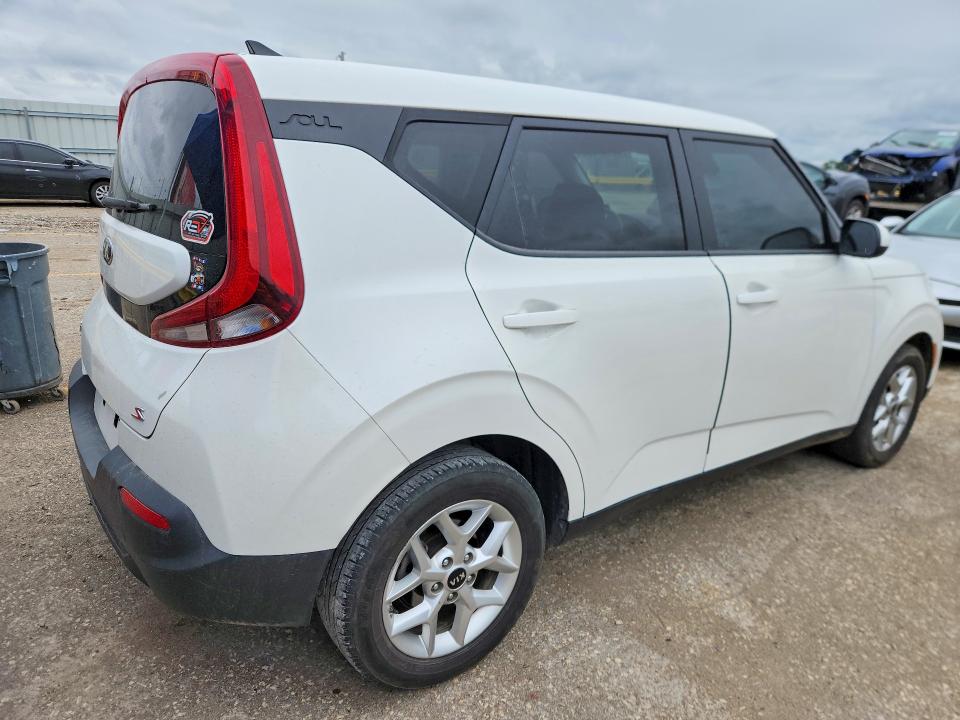 2021 Kia Soul VIN KNDJ23AU1M7140668 COPART salvage auction — HAIL, OK - CERT OF TITLE-SALVAGE, sold $4,000 on 2026-07-15 (photo 3)