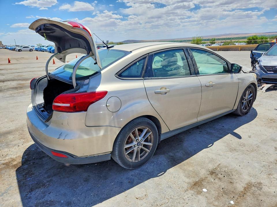 2018 Ford Focus VIN 1FADP3F2XJL315384 COPART salvage auction — REAR END, Nm - Cert Of Title-Salvage, sold $900 on 2026-07-02 (photo 3)
