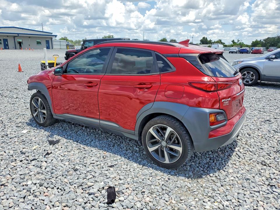 2021 Hyundai Kona VIN KM8K53A54MU692165 COPART salvage auction — FRONT END, Fl - Certificate Of Destruction, sold $2,550 on 2026-07-07 (photo 2)