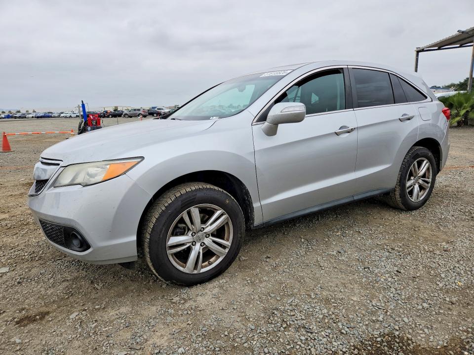 2014 Acura Rdx VIN 5J8TB3H36EL014094 COPART salvage auction — REAR END, Ca - Salvage Certificate, sold $1,750 on 2026-07-24 (photo 1)