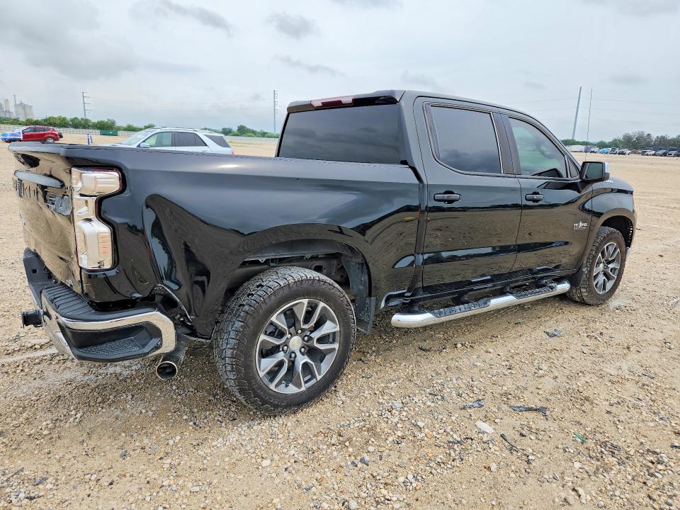 2022 Chevrolet Silverado 1500 VIN 2GCPACED8N1518488 COPART salvage auction — SIDE, Tx - Certificate Of Title, sold $19,900 on 2026-07-30 (photo 3)