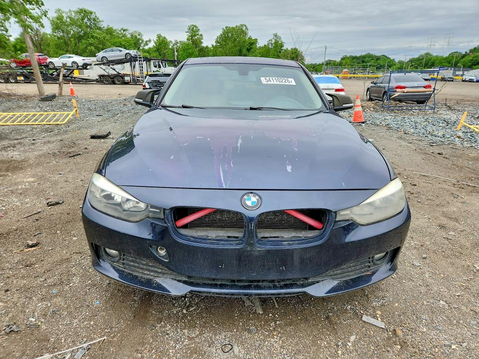 2014 BMW 3er VIN WBA3B1C56EK132015 COPART salvage auction — MECHANICAL, Va - Certificate Of Title, sold $600 on 2026-07-09 (photo 5)