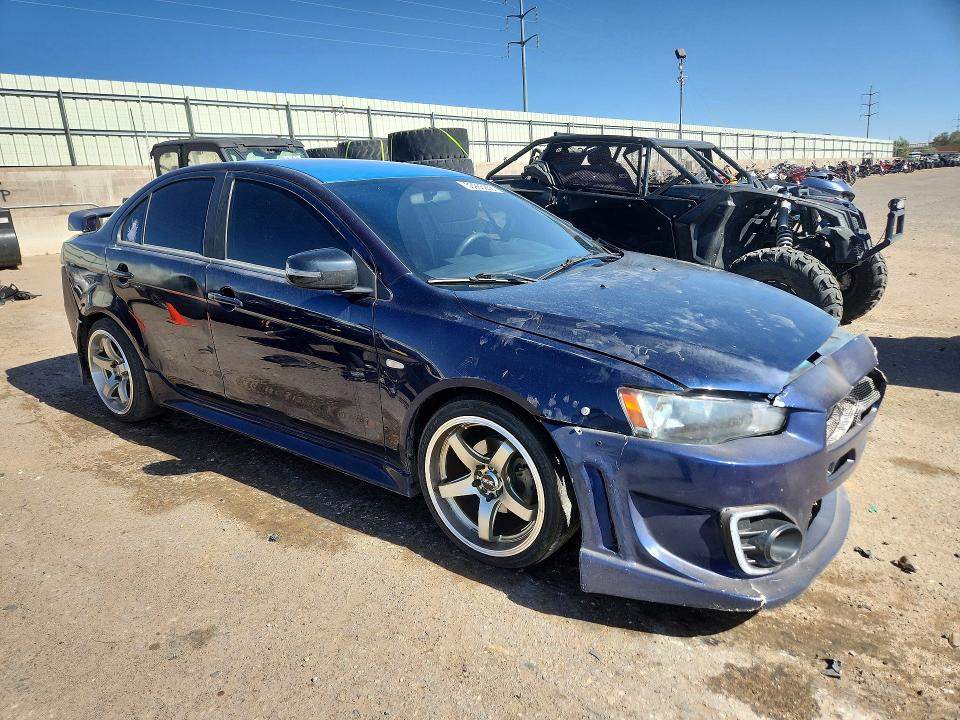 2015 Mitsubishi Lancer VIN JA32U2FU3EU005095 COPART salvage auction — FRONT END, Nm - Cert Of Title-Salvage, sold $825 on 2026-07-18 (photo 4)