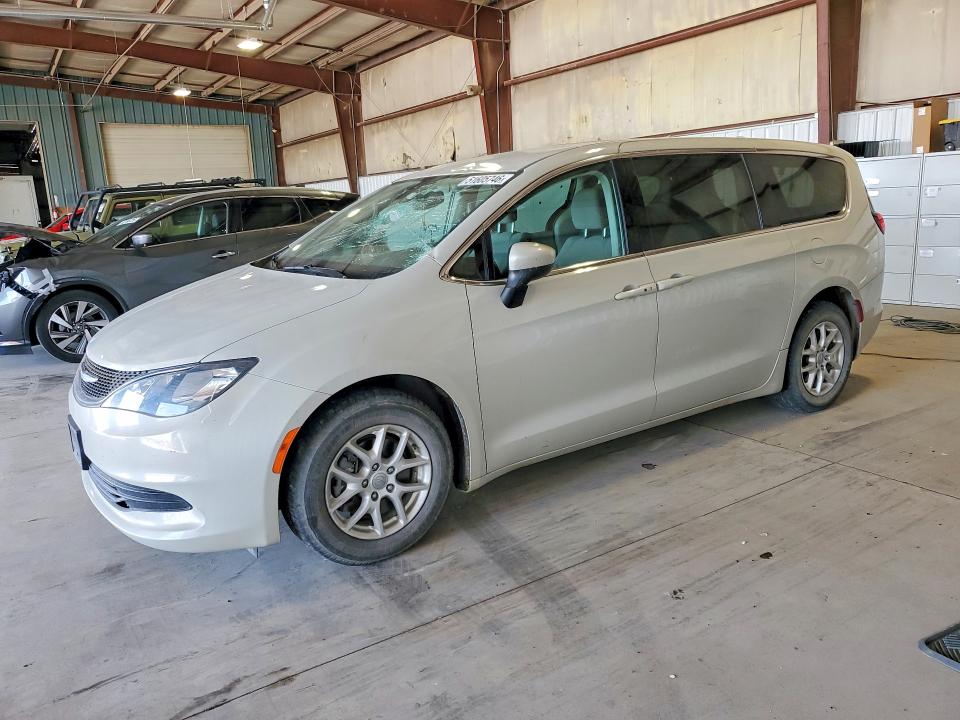 2017 Chrysler Pacifica VIN 2C4RC1CG2HR598848 COPART salvage auction — ROOF, Ia - Cert Of Title-Salvage Title, sold $2,650 on 2026-07-18 (photo 1)