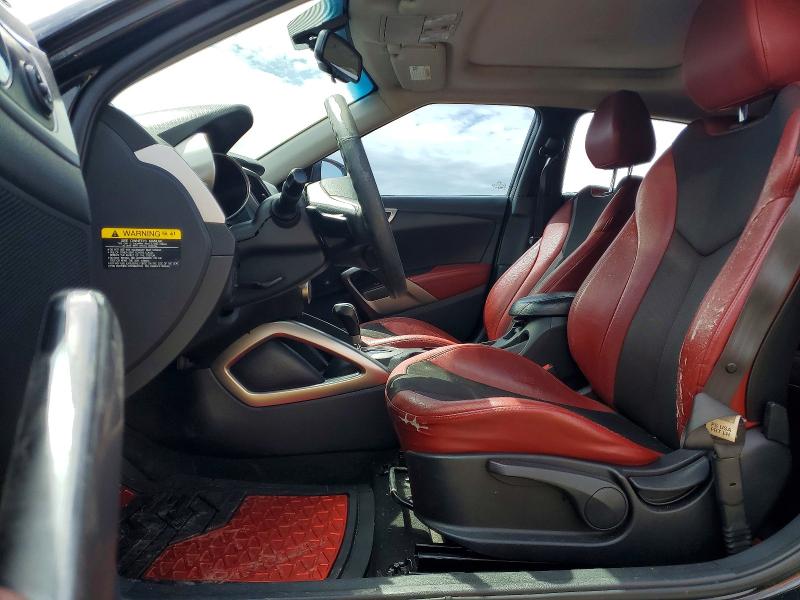 2012 Hyundai Veloster VIN KMHTC6AD6CU055926 COPART salvage auction — SIDE, KS - CERT OF TITLE-SALVAGE, sold $150 on 2026-07-28 (photo 7)