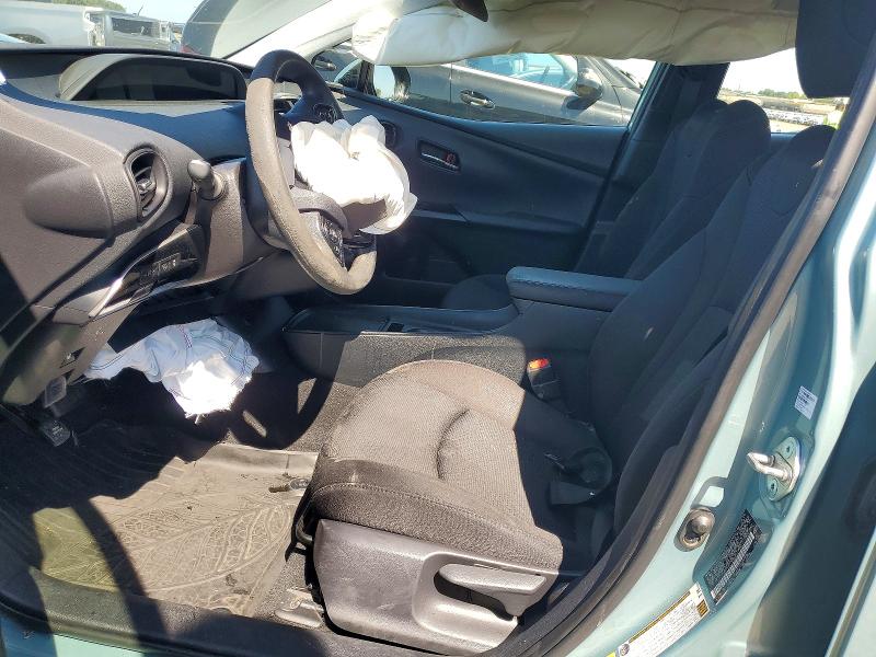 2020 Toyota Prius VIN JTDKARFU8L3119891 COPART salvage auction — FRONT END, Ca - Salvage Certificate, sold $1,900 on 2026-07-07 (photo 7)