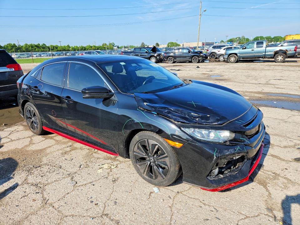 2017 Honda Civic VIN SHHFK7H79HU200949 COPART salvage auction — FRONT END, In - Certificate Of Title, sold $6,800 on 2026-07-10 (photo 4)