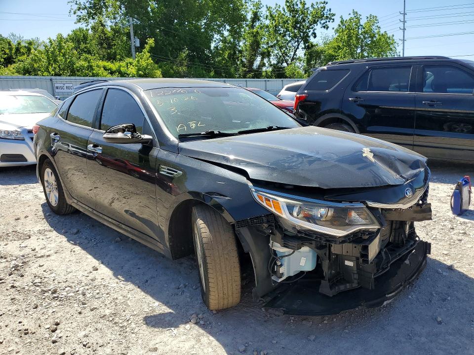 2018 Kia Optima VIN 5XXGT4L32JG225393 COPART salvage auction — FRONT END, Mo - Salvage Certificate Of Title, sold $800 on 2026-07-24 (photo 4)