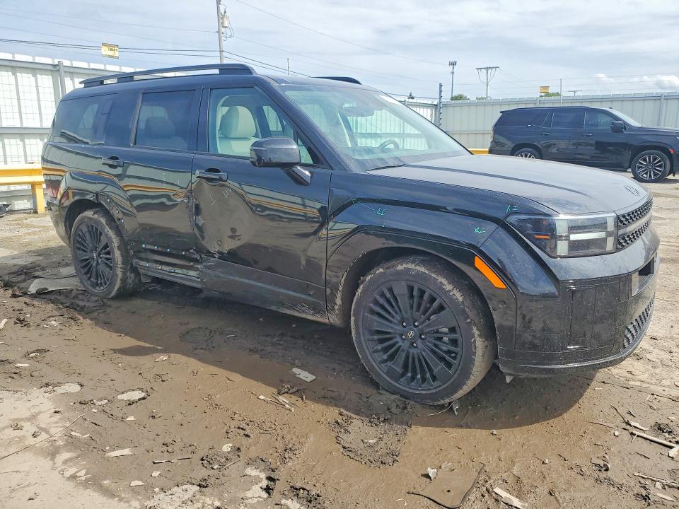 2025 Hyundai Santa fe VIN 5NMP5DG1XSH068900 COPART salvage auction — SIDE, In - Cert Of Title-Salvage Title, sold $17,300 on 2026-07-27 (photo 4)