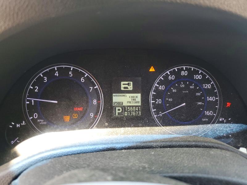 2012 Infiniti G VIN JN1CV6AR9CM676137 COPART salvage auction — SIDE, Ca - Salvage Certificate, sold $1,200 on 2026-07-06 (photo 9)