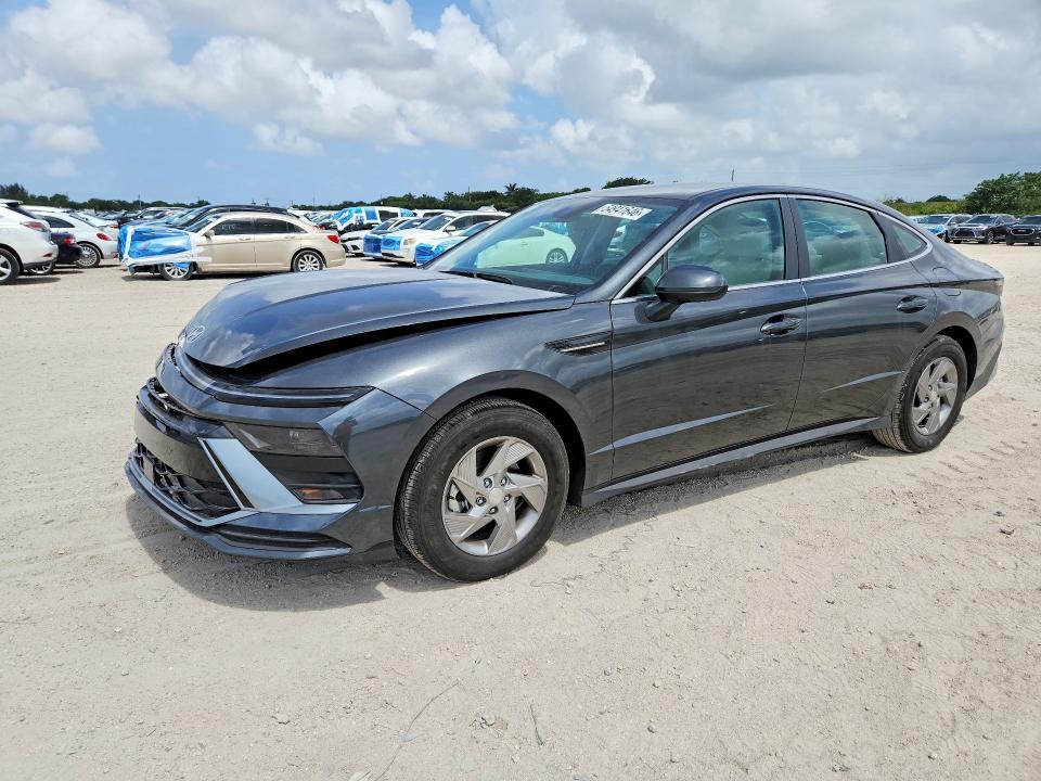2026 Hyundai Sonata VIN KMHL24JA2TA579945 COPART salvage auction — FRONT END, Fl - Cert Of Title Slvg Rebuildable, sold $5,700 on 2026-07-16 (photo 1)