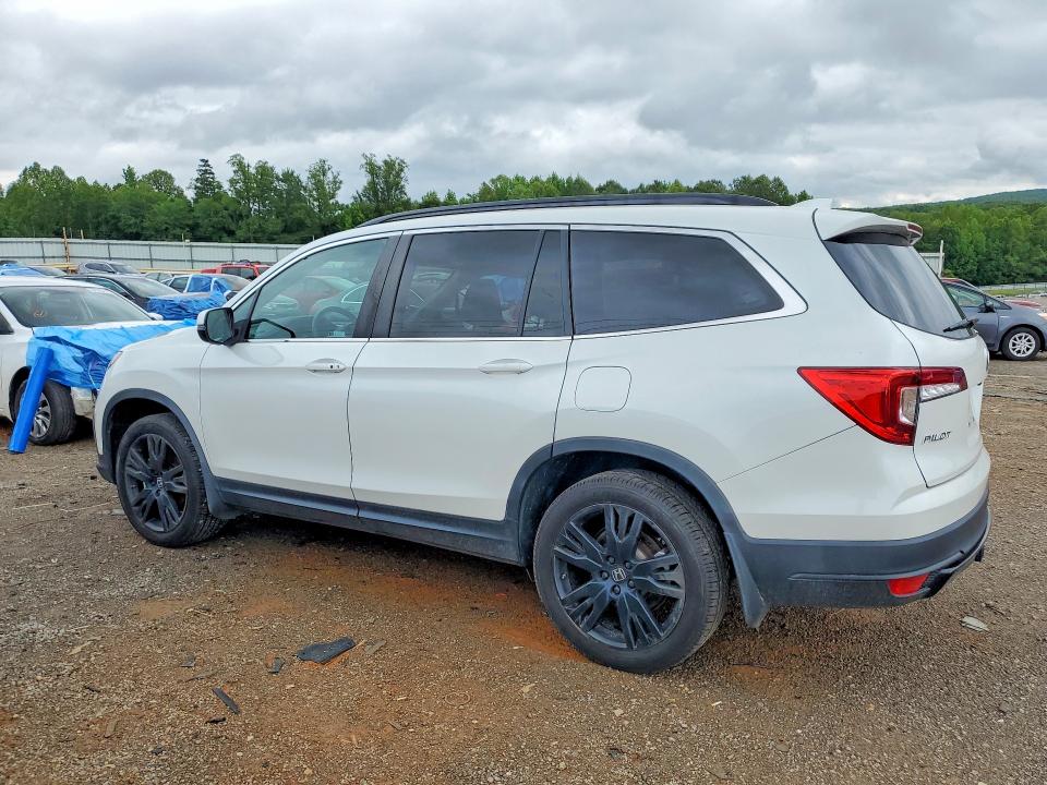 2021 Honda Pilot VIN 5FNYF6H29MB102592 COPART salvage auction — SIDE, Va - Cert Of Title - Salvage, sold $8,700 on 2026-07-31 (photo 2)
