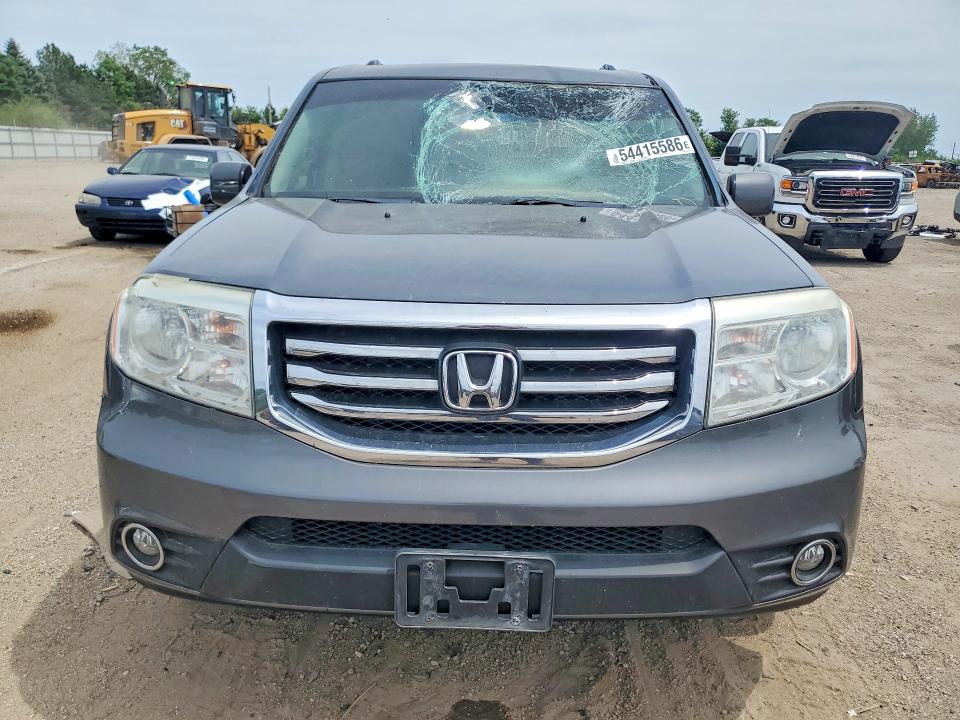 2012 Honda Pilot VIN 5FNYF4H50CB062139 COPART salvage auction — ROOF, Il - Salvage Certificate, sold $2,800 on 2026-07-09 (photo 5)