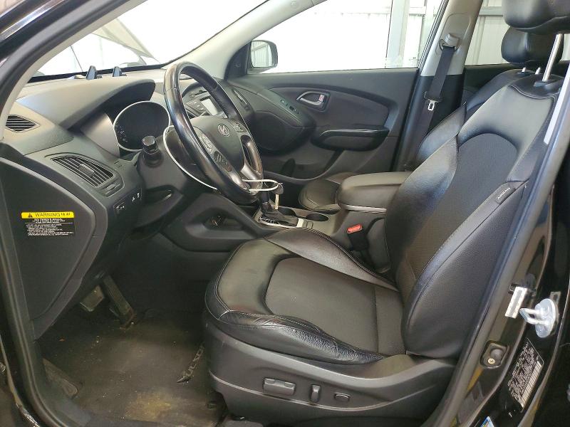 2014 Hyundai Tucson VIN KM8JU3AG3EU828237 COPART salvage auction — FRONT END, Nc - Salvage Certificate Of Title, sold $1,450 on 2026-07-15 (photo 7)