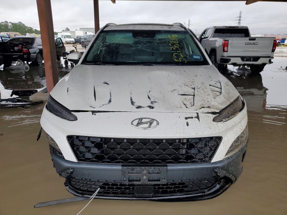 2023 Hyundai Kona VIN KM8K53A32PU982990 COPART salvage auction — ROLLOVER, Tx - Salvage Vehicle Title, sold $2,600 on 2026-07-10 (photo 5)