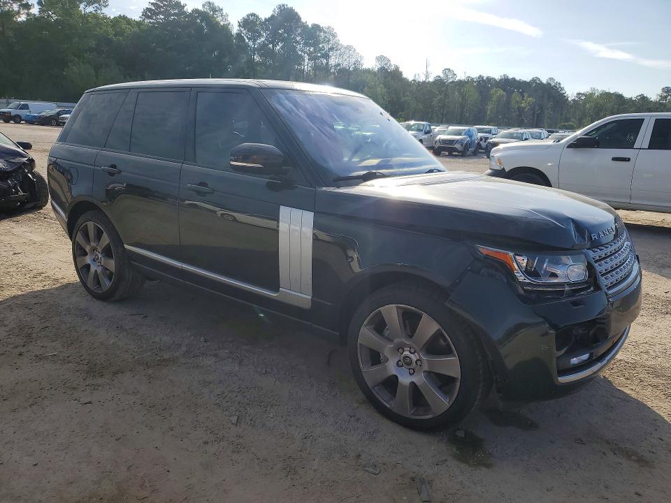 2013 Land rover RANGE ROVER VIN SALGS2EF6DA120332 COPART salvage auction — FRONT END, Sc - Cert Of Title-Salvage, sold $4,700 on 2026-07-22 (photo 4)