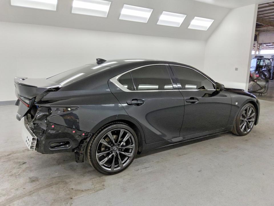 2024 Lexus Is 350 VIN JTHGZ1B27R5077259 COPART salvage auction — REAR END, CA - CERTIFICATE OF TITLE, sold $21,000 on 2026-07-16 (photo 3)