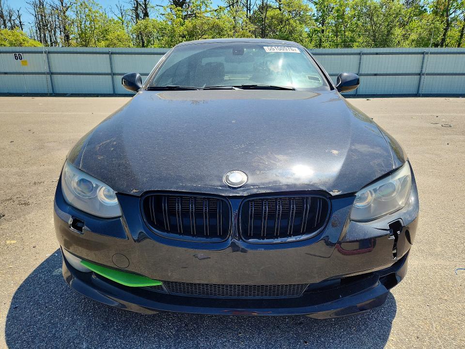 2011 BMW 3 series VIN WBADW7C56BE545705 COPART salvage auction — FRONT END, Ny - Certificate Of Title, sold $2,900 on 2026-07-17 (photo 5)