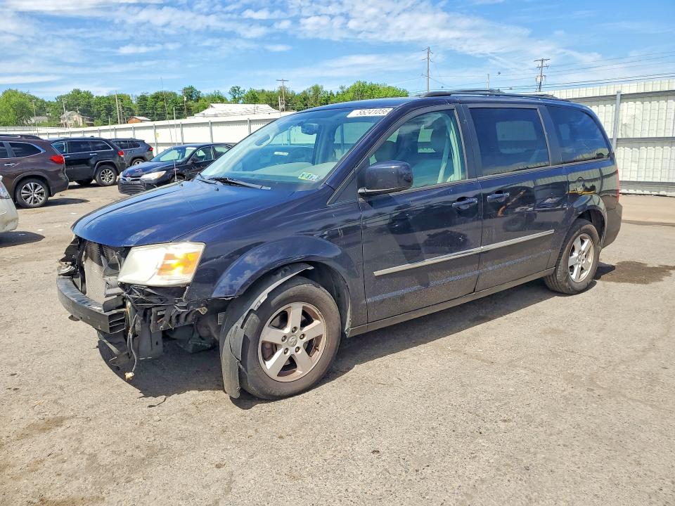 2010 Dodge Grand caravan VIN 2D4RN5D13AR273131 COPART salvage auction — FRONT END, Pa - Certificate Of Salvage, sold $700 on 2026-07-24 (photo 1)