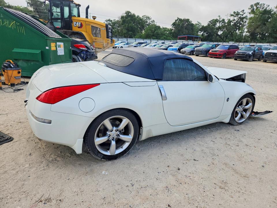 2006 Nissan 350z VIN JN1AZ36A96M455414 COPART salvage auction — FRONT END, Fl - Cert Of Title Slvg Rebuildable, sold $275 on 2026-07-21 (photo 3)