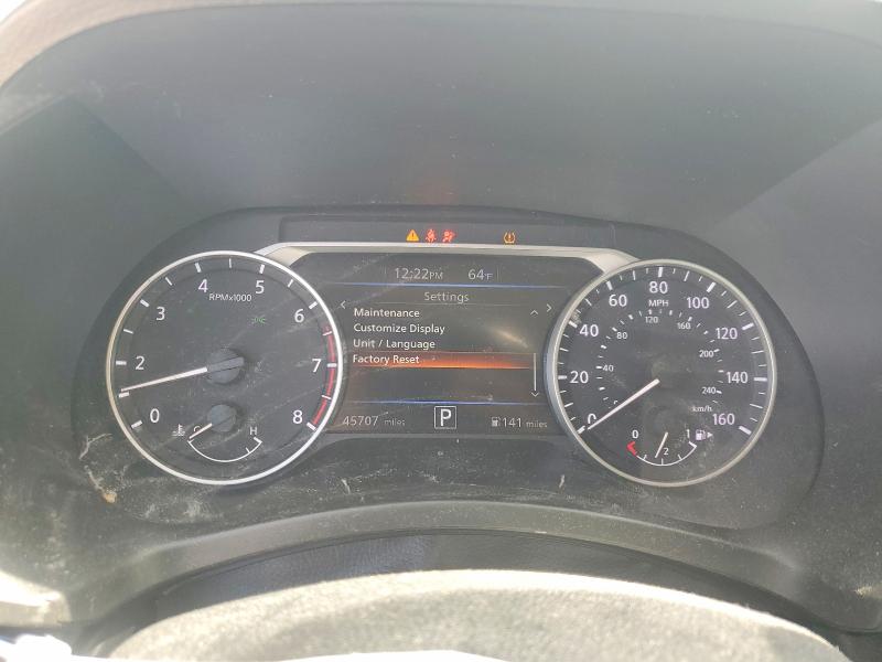 2022 Nissan Sentra VIN 3N1AB8CV0NY268583 COPART salvage auction — FRONT END, Mi - Scrap Certificate Of Title, sold $2,750 on 2026-07-02 (photo 9)