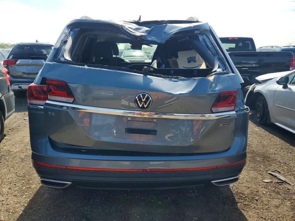 2021 Volkswagen VIN 1V2HP2CA5MC543863 COPART salvage auction — ROOF, Il - Salvage Certificate, sold $4,450 on 2026-07-09 (photo 6)