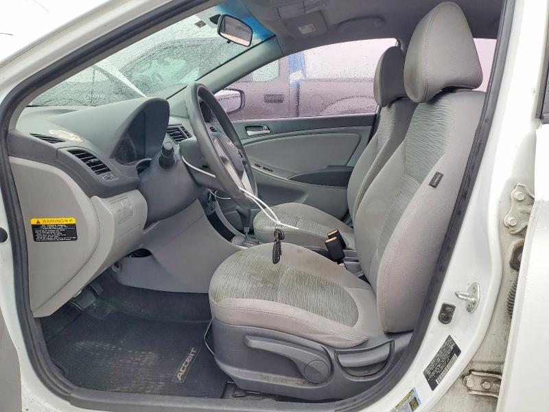 2015 Hyundai Accent VIN KMHCT5AE1FU211832 COPART salvage auction — FRONT END, Tx - Certificate Of Title, sold $675 on 2026-07-22 (photo 7)