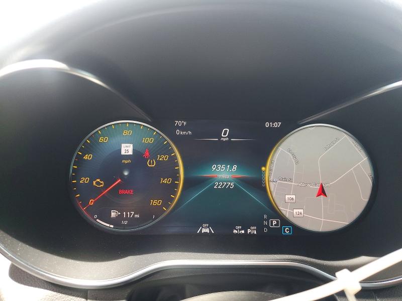 2020 Mercedes-benz VIN WDC0J8EB8LF702567 COPART salvage auction — FRONT END, Ct - Cert Of Title-Salvage, sold $14,300 on 2026-07-17 (photo 9)
