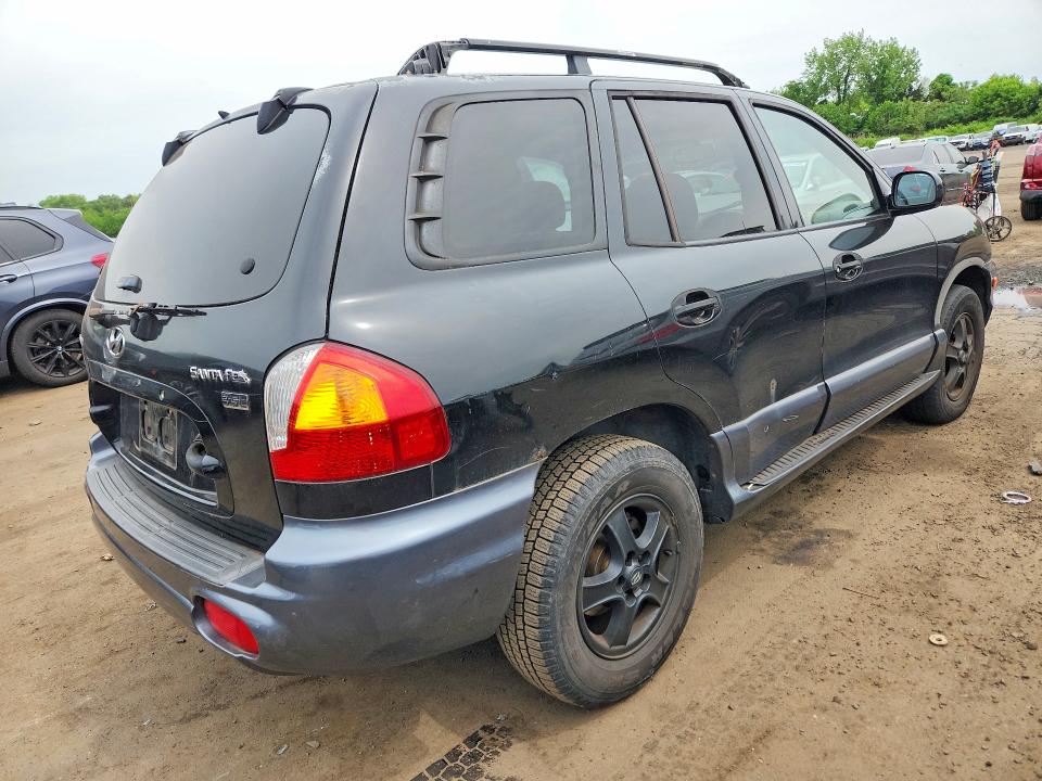 2004 Hyundai Santa fe VIN KM8SC13E04U633976 COPART salvage auction — FRONT END, Ct - Cert Of Title-Parts Only Salva, sold $475 on 2026-07-07 (photo 6)