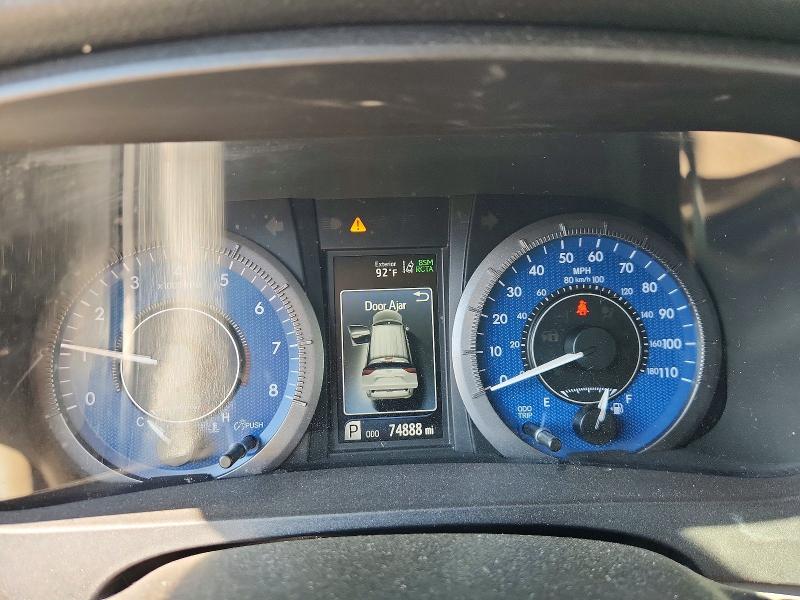 2020 Toyota Sienna VIN 5TDYZ3DCXLS076826 COPART salvage auction — REAR END, Al - Cert Of Title-Salvage Title, sold $6,700 on 2026-07-08 (photo 9)