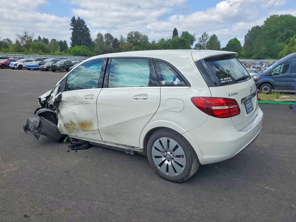 2016 Mercedes-benz B-klasse VIN WDDVP9ABXGJ010650 COPART salvage auction — FRONT END, Or - Salvage Title Certificate, sold $1,150 on 2026-07-27 (photo 2)