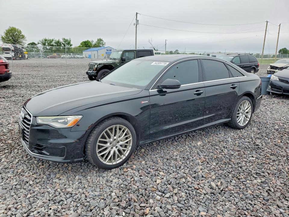 2016 Audi A6 VIN WAUFGAFC0GN006579 COPART salvage auction — HAIL, IN - CERT OF TITLE-SALVAGE TITLE, sold $2,850 on 2026-07-28 (photo 1)