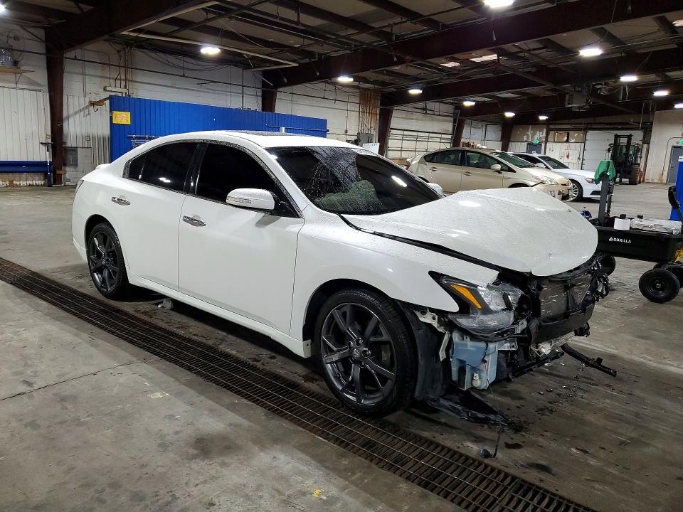 2014 Nissan Maxima VIN 1N4AA5AP4EC488438 COPART salvage auction — FRONT END, CO - PUBLIC - SALVAGE TITLE (P), sold $400 on 2026-07-02 (photo 4)