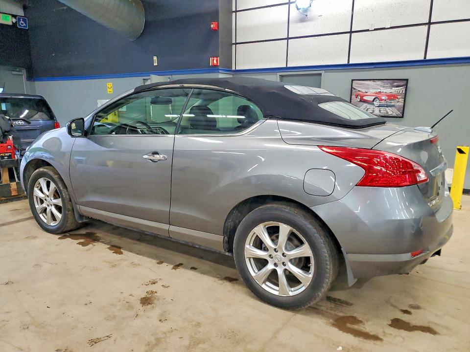 2014 Nissan Murano VIN JN8AZ1FY7EW300978 COPART salvage auction — FRONT END, Fl - Certificate Of Title, sold $3,550 on 2026-07-10 (photo 2)
