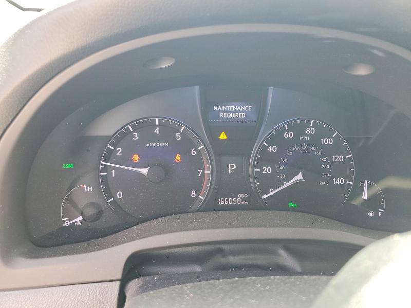 2013 Lexus Rx 350 VIN JTJZK1BAXD2416805 COPART salvage auction — FRONT END, Nv - Salvage Title, sold $4,950 on 2026-07-20 (photo 9)