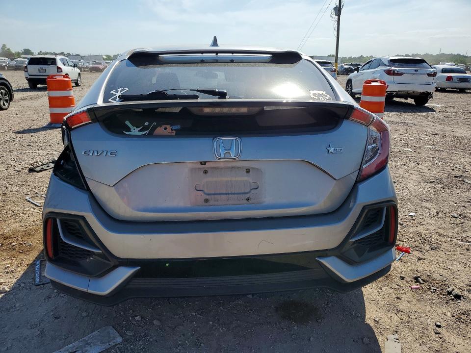 2020 Honda Civic VIN SHHFK7H61LU215798 COPART salvage auction — FRONT END, Tx - Salvage Vehicle Title, sold $3,700 on 2026-07-09 (photo 6)