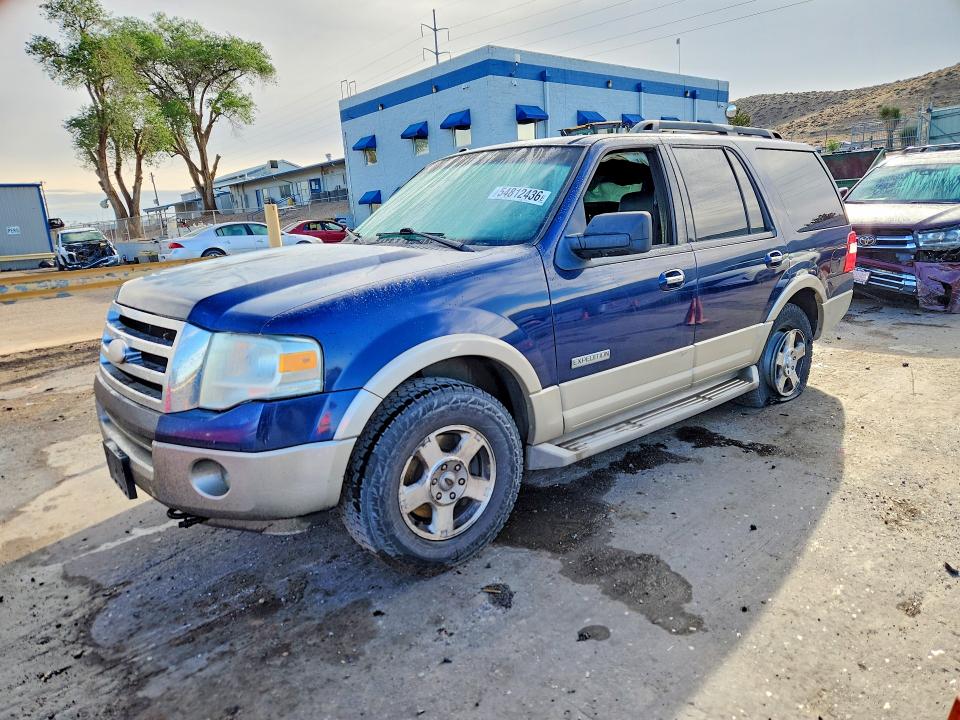 2007 Ford Expedition VIN 1FMFU18557LA42804 COPART salvage auction — FRONT END, NM - CERT OF TITLE-SALVAGE (P), sold $750 on 2026-07-09 (photo 1)